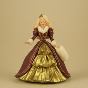 1996 Hallmark Holiday Barbie Ornament